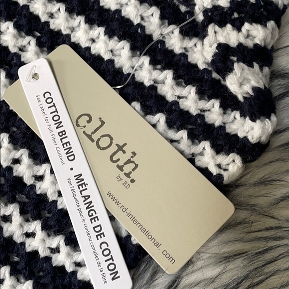 Cloth by RD Sweater Blue and White NWT - Picture 3 of 6